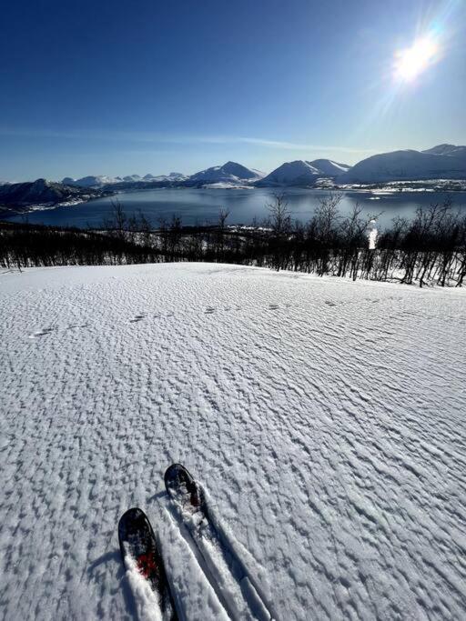 Leilighet Med Nydelig Utsikt ทรอมโซ ภายนอก รูปภาพ